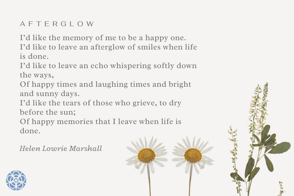 Poems for a Mother-in-Law’s Funeral